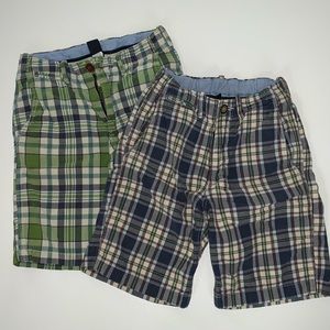 GOING TO GOODWILL MONDAY! GAP KIDS Shorts Bundle, Preppy Plaid | Boys Size 12